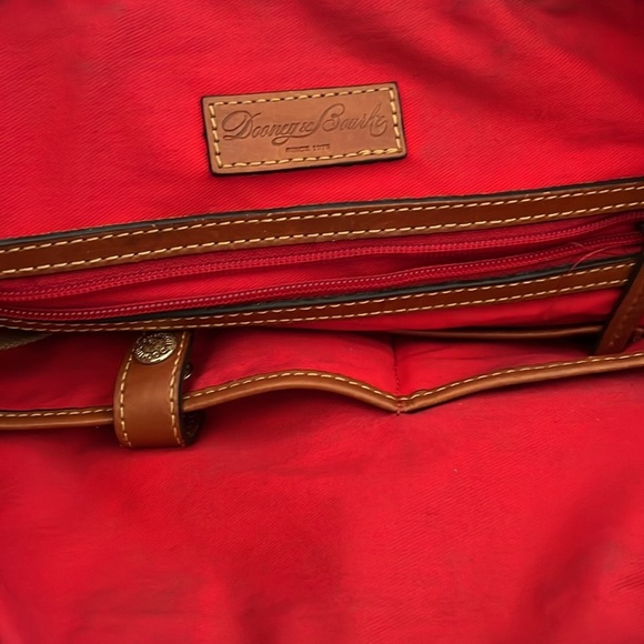 Dooney & Bourke brown canvas bag EUC - Picture 13 of 16